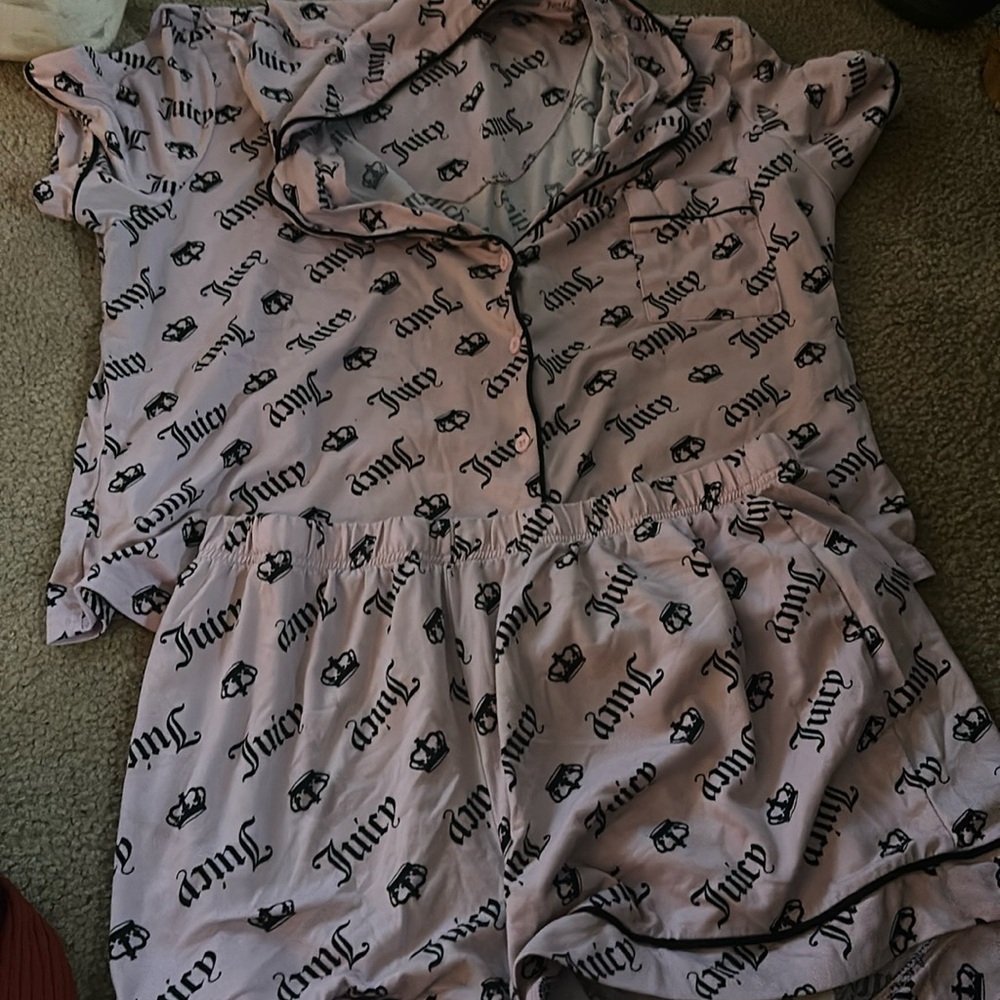 Juicy couture pajama set
